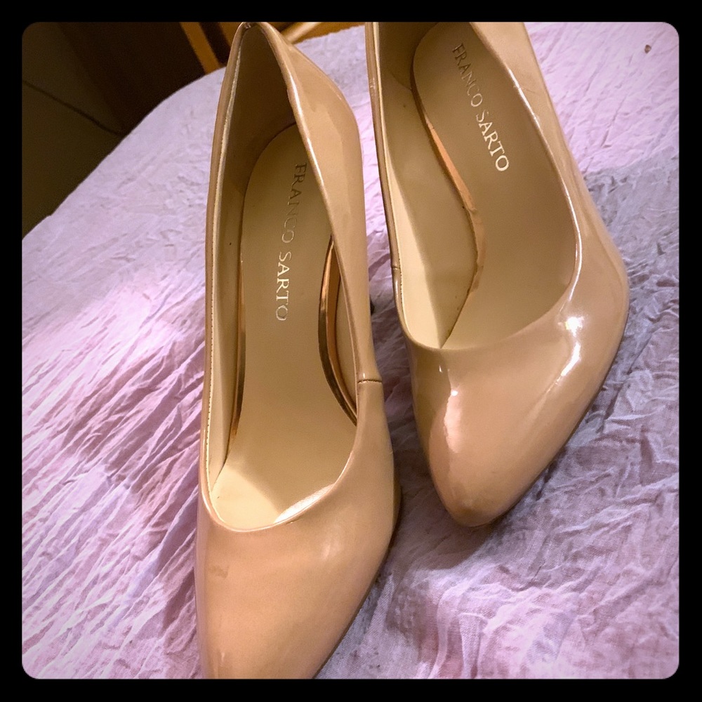 Franco Sarto Nude Color sateen finish PERFECT